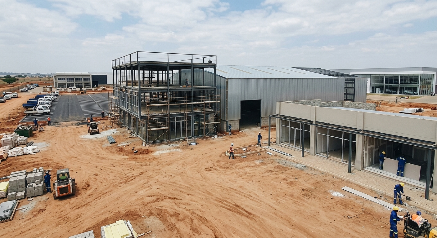 Commercial construction project