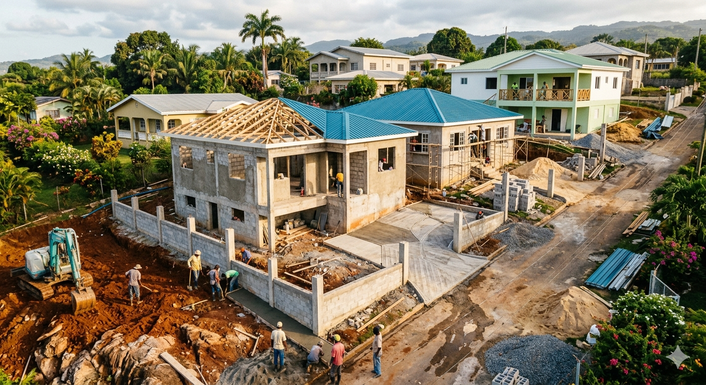 Residential construction project